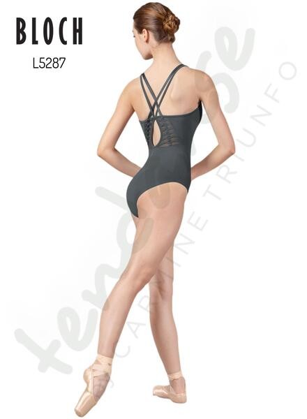 Body Danza Donna Bloch Con Spalline Doppie