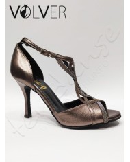 Scarpe da Ballo Metal Fucile Galassia Cotton Suola Camoscio Tacco 90B