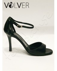 Scarpe da Ballo Pelle Nera Tacco 100 Suola Cuoio *OFFERTA*