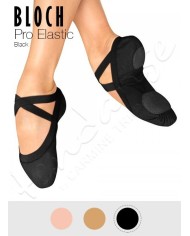 Scarpe da Mezza Punta Bloch Pro Elastic Tela C Suola Spezzata