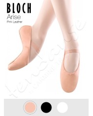 Scarpe da Mezza Punta Bloch Arise Pelle Suola Intera Bambino