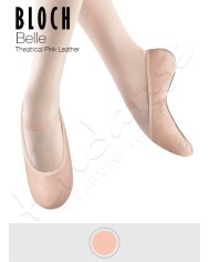 Scarpe da Mezza Punta Bloch Belle Pelle Suola Intera Bambino