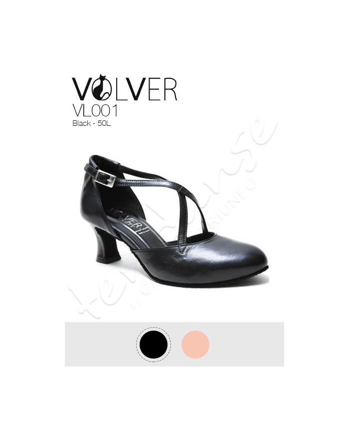 Scarpe da Ballo Incrociate A Pelle Nera TC 50L *OFFERTA*