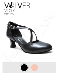 Scarpe da Ballo Incrociate A Pelle Nera TC 50L *OFFERTA*
