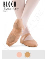 Scarpe da Mezza Punta Bloch Synchrony Tela C *OFFERTA* BAMBINA Suola Spezzata