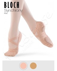 Scarpe da Mezza Punta Bloch Synchrony Tela C *OFFERTA* BAMBINA Suola Spezzata