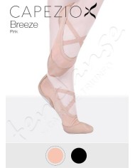 Scarpe da Mezza Punta Capezio Breeze M Nude in Pelle e mesh stretch