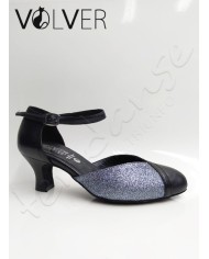Scarpe da Ballo Donna Pelle Nera Brill Fucile Tacco 50M *OFFERTA*