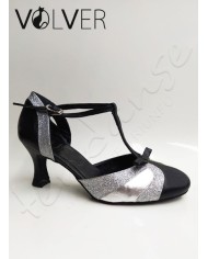 Scarpe da Ballo Donna Brill & Metal Argento Camoscio Tacco 70R