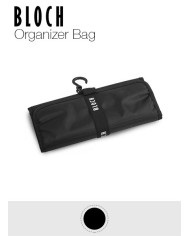 Borsa Danza  Organizer Bloch Nero
