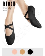 Scarpe da Mezza Punta Bloch Infinity Tela Suola Spezzata